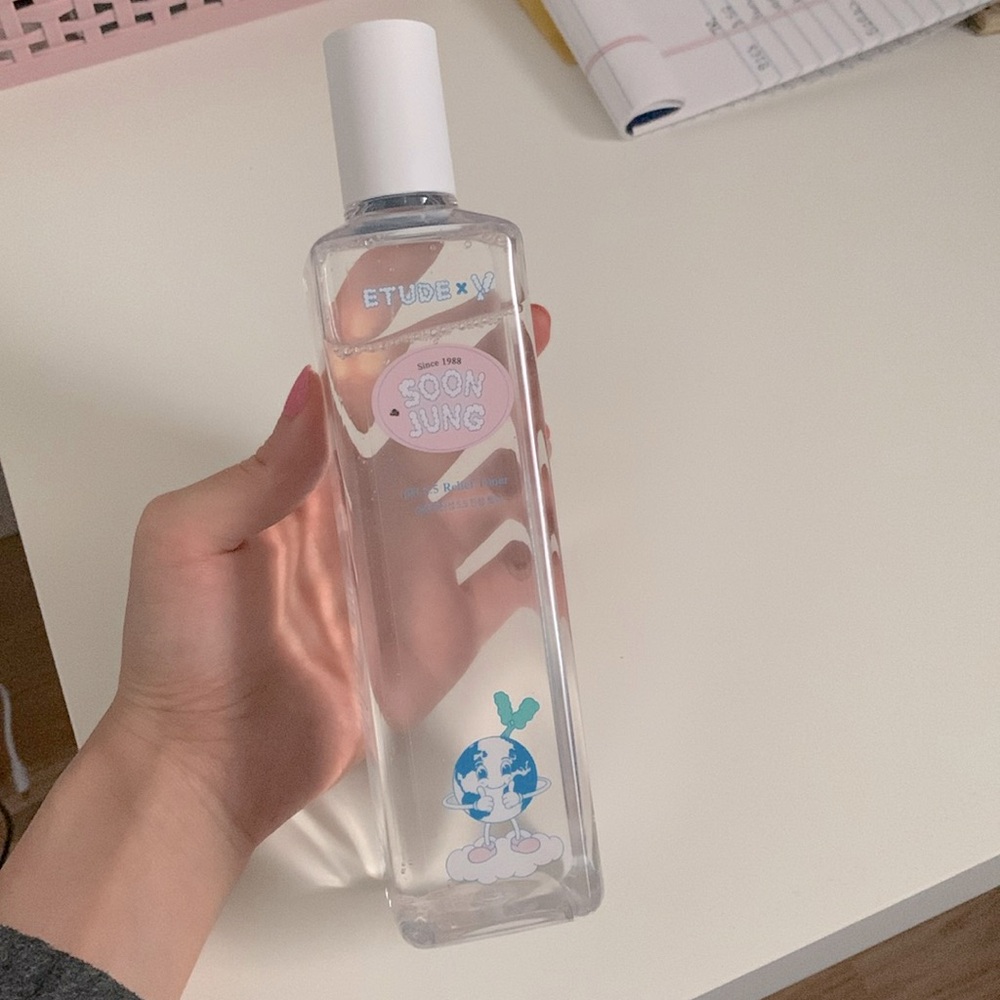 SEALED Etude house Soon Jung ph 5.5 relief toner 350ml